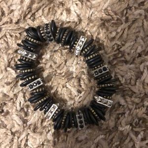 Funky black bracelet